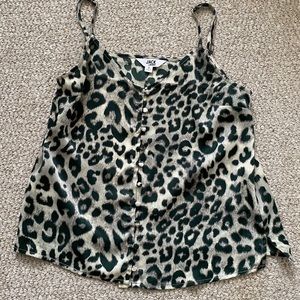Jack by BB Dakota Leopard tank top